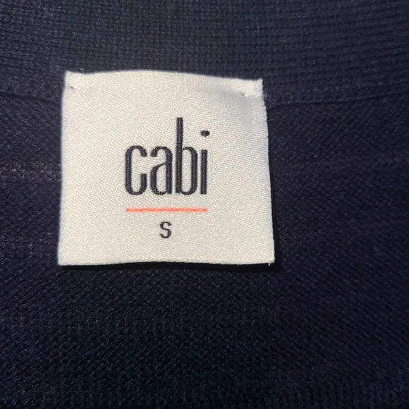 CAbi Blue Semi Semi Sheer Cardigan - Picture 6 of 6